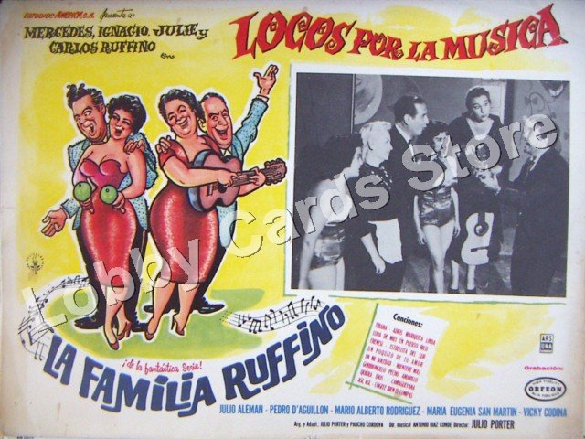 LOS RUFFINO/LOCOS POR LA MUSICA
